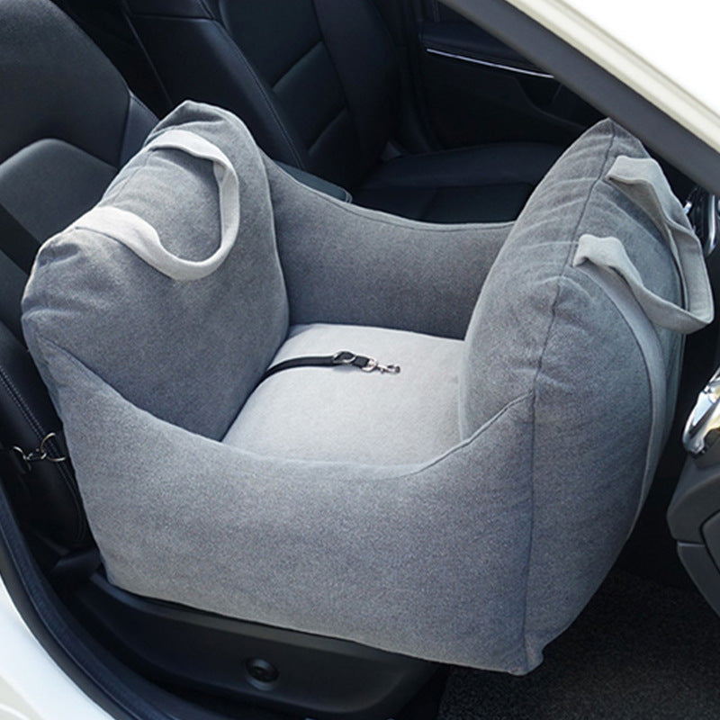 Car Dog Seat - Asiento Portátil para Perro en el Coche, Seguro y Cómodo para Viajar