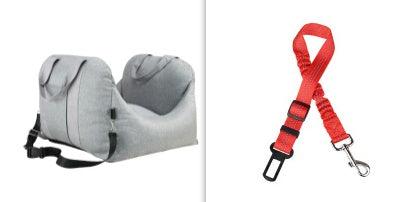 Car Dog Seat - Asiento Portátil para Perro en el Coche, Seguro y Cómodo para Viajar