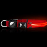 LED Waterproof Pet Tracker Collar - Waterproof Luminous Pet Tracker Collar
