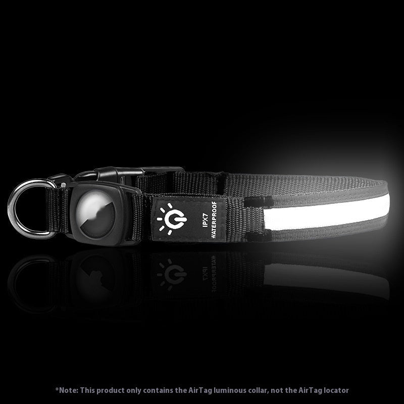 LED Waterproof Pet Tracker Collar - Waterproof Luminous Pet Tracker Collar