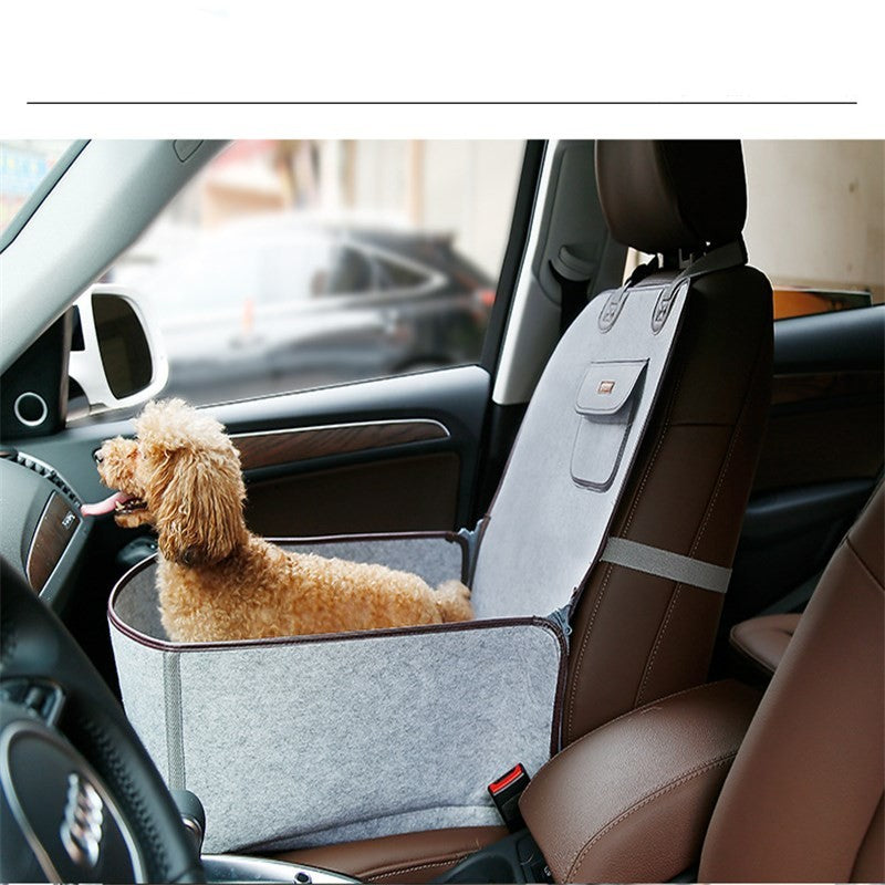 Retro Pet Car Mat - Alfombra para Coche de Uso Dual para Mascotas