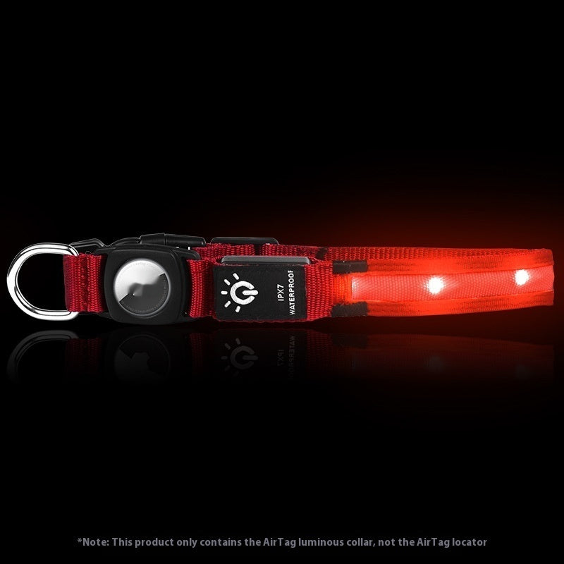 LED Waterproof Pet Tracker Collar - Waterproof Luminous Pet Tracker Collar