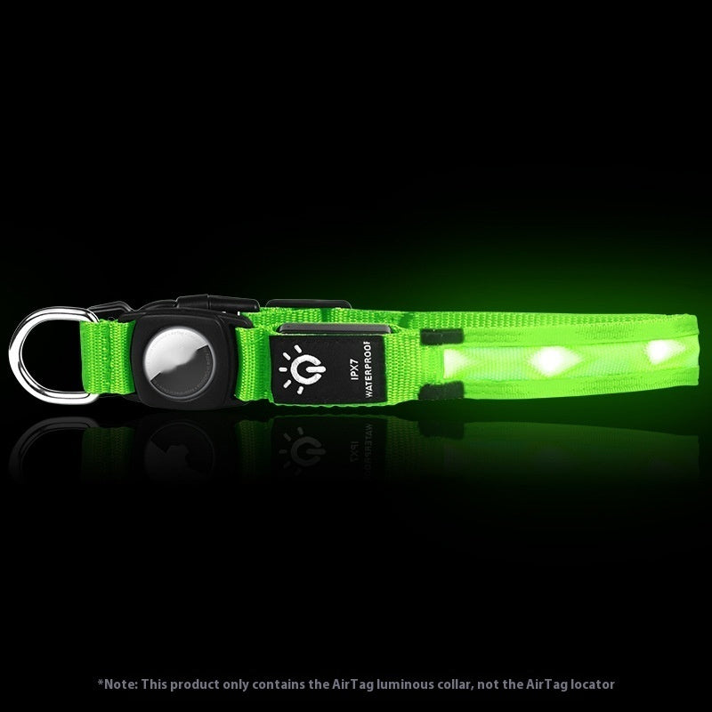 LED Waterproof Pet Tracker Collar - Waterproof Luminous Pet Tracker Collar