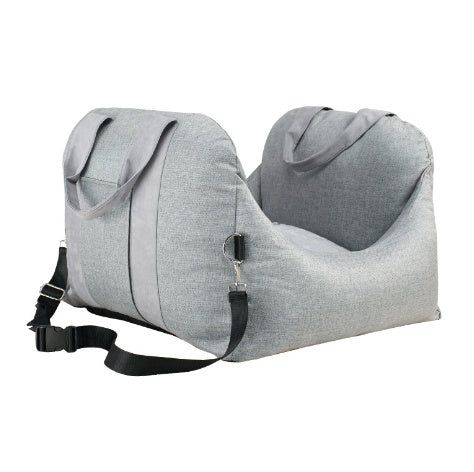 Car Dog Seat - Asiento Portátil para Perro en el Coche, Seguro y Cómodo para Viajar