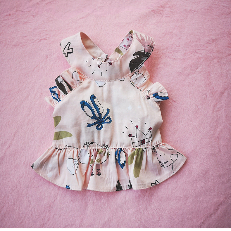 Teddy Skirt - Falda para Perros y Gatos Rosa