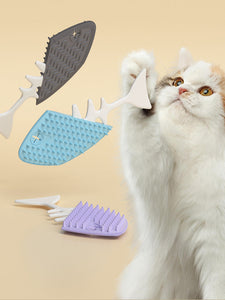 FishBone Brush - Katzen- und Hundebürste, Fischgräten-Design