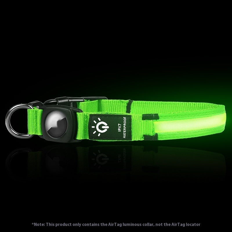 LED Waterproof Pet Tracker Collar - Waterproof Luminous Pet Tracker Collar